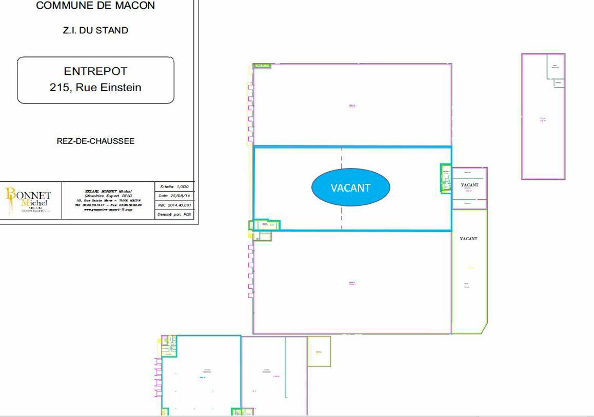 Entrepôt classe b Mâcon 6215m² Location entrepôt classe b Mâcon Saône-et-Loire OLLOG2207263 8